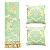 Kit Manta Xale de Sofá Decorativa Medalhão Turquesa com 2 Capas de almofadas - Imagem 8