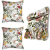 Kit Manta Xale de Sofá Decorativa Jacquard Floral com 2 Capas de almofadas - Imagem 7