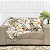 Kit Manta Xale de Sofá Decorativa Jacquard Floral com 2 Capas de almofadas - Imagem 6
