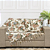 Kit Manta Xale de Sofá Decorativa Jacquard Floral com 2 Capas de almofadas - Imagem 5