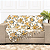 Kit Manta Xale de Sofá Decorativa Jacquard Floral com 2 Capas de almofadas - Imagem 3