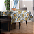Toalha de Mesa Retangular Jacquard Floral - Imagem 4