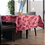 Toalha de Mesa Retangular Estampada Rosas - Imagem 3