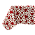Toalha de Mesa Retangular Estampada Coração - Imagem 6