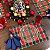 Kit Jogo Americano Completo Mesa Posta de Natal Xadrez Natalino - Imagem 5