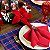Kit Jogo Americano Completo Mesa Posta de Natal Xadrez Natalino - Imagem 8