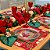 Kit Jogo Americano Completo Mesa Posta de Natal Estampado Natalino - Imagem 6