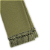 Manta Xale de Sofá e Cama Decorativa Rústica Verde Musgo Olivia Militar - Imagem 1