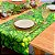 Trilho Caminho de Mesa Estampado Folhagem - Imagem 2