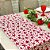 Trilho Caminho de Mesa Estampado Coração Amor - Imagem 5