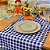 Trilho Caminho de Mesa Estampado Xadrez Festa Junina - Imagem 7