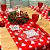 Trilho Caminho de Mesa Natalino Estampado - Imagem 4