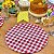 Capas de Sousplat 35cm para Base Mdf Xadrez Festa Junina - Imagem 4