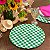 Capas de Sousplat 35cm para Base Mdf Xadrez Festa Junina - Imagem 2