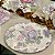 Capas de Sousplat 35cm para Base Mdf Mesa Floral Jacquard - Imagem 5