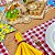 Kit Jogo Americano Completo Mesa Posta Festa Junina Xadrez Arraiá - Imagem 8