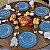 Kit Capas de Sousplat Dia dos Pais Guardanapos e Porta Guardanapos - Imagem 2