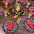 Kit Capas de Sousplat com Guardanapos de Natal Xadrez Natalino - Imagem 3