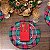 Kit Capas de Sousplat com Guardanapos de Natal Xadrez Natalino - Imagem 2