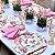 Kit Capas de Sousplat Floral Guardanapos e Porta Guardanapos - Imagem 4