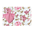 Kit Jogo Americano Completo Mesa Posta Floral - Imagem 1