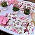 Kit Jogo Americano Completo Mesa Posta Floral - Imagem 4