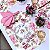 Kit Jogo Americano Completo Mesa Posta Floral - Imagem 5