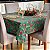 Toalha de Mesa Retangular de Natal Natalina Brilhante Lurex - Imagem 6