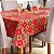 Toalha de Mesa Retangular de Natal Natalina Brilhante Lurex - Imagem 2