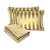 Kit 2 Peseiras King Jacquard + 6 Porta travesseiros - Imagem 1