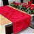 Trilho Caminho de Mesa Jacquard Natalino Vermelho Verde - Imagem 9