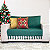 Kit Manta Xale de Sofá Verde Natalina com 2 Capas de Almofadas Decorativas - Imagem 11