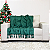 Kit Manta Xale de Sofá Verde Natalina com 2 Capas de Almofadas Decorativas - Imagem 5
