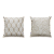 Kit 2 Capas de Almofadas Decorativas Grande Rústicas Para Sofá e Sala - Imagem 1