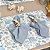 Kit Jogo Americano Completo Mesa Posta De Páscoa Coelho Estampado - Imagem 18