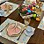 Kit Jogo Americano Completo Mesa Posta De Páscoa Coelho Estampado - Imagem 9