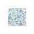 Guardanapos em Tecido Estampado 40 x 40 para Mesa Posta Páscoa Colorido Coelho - Imagem 9