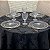 Toalha De Mesa Redonda Jacquard Medalhão - Imagem 5