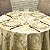 Toalha Redonda Luxuosa Para Mesa De Jantar Decorativa - Imagem 2