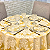 Toalha Redonda Luxuosa Para Mesa De Jantar Decorativa - Imagem 20