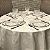 Toalha Redonda Luxuosa Para Mesa De Jantar Decorativa - Imagem 14