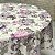 Toalha De Mesa Redonda Estampada Floral Luxuosa Decorativa Mesa Posta - Imagem 8