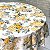 Toalha De Mesa Redonda Estampada Floral Luxuosa Decorativa Mesa Posta - Imagem 2
