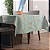 Toalha De Mesa Retangular Elegante Jacquard Medalhão Mesa Posta Decorativa - Imagem 17