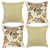 Capas De Almofadas Noor 45 x 45 Rústica Para Encosto Decorativo 4 Unidades - Imagem 9