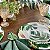 Kit Sousplat Completo Costela De Adão Luxuoso Decoração Mesa Posta - Imagem 7