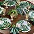 Kit Sousplat Completo Costela De Adão Luxuoso Decoração Mesa Posta - Imagem 13