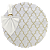 Kit Sousplat Completo de Ano Novo  Mesa Posta Decoração Réveillon Luxuoso - Imagem 1