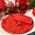 Kit Sousplat Completo de Natal Vermelho e Dourado Decorativo Mesa Posta - Imagem 2