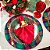 Kit Sousplat Completo De Natal Xadrez Decoração Natalina Elegante - Imagem 10